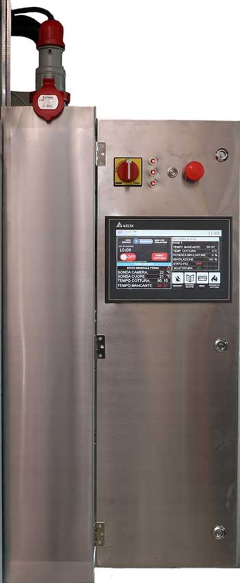 Quadro di controllo forno porchetta