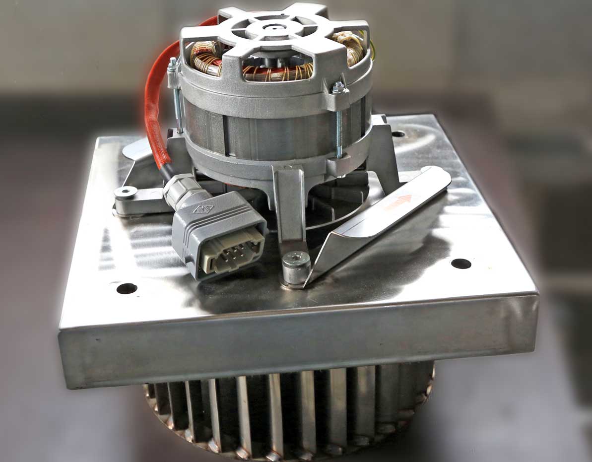 Ventilatore acciaio interno