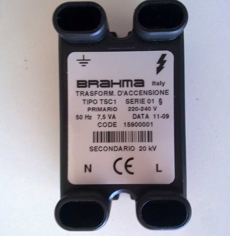 Trasformatore per candeletta