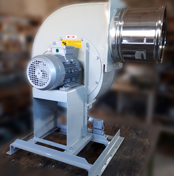 Ventilatore centrifugo, impianti aspirazione fumi e condense
